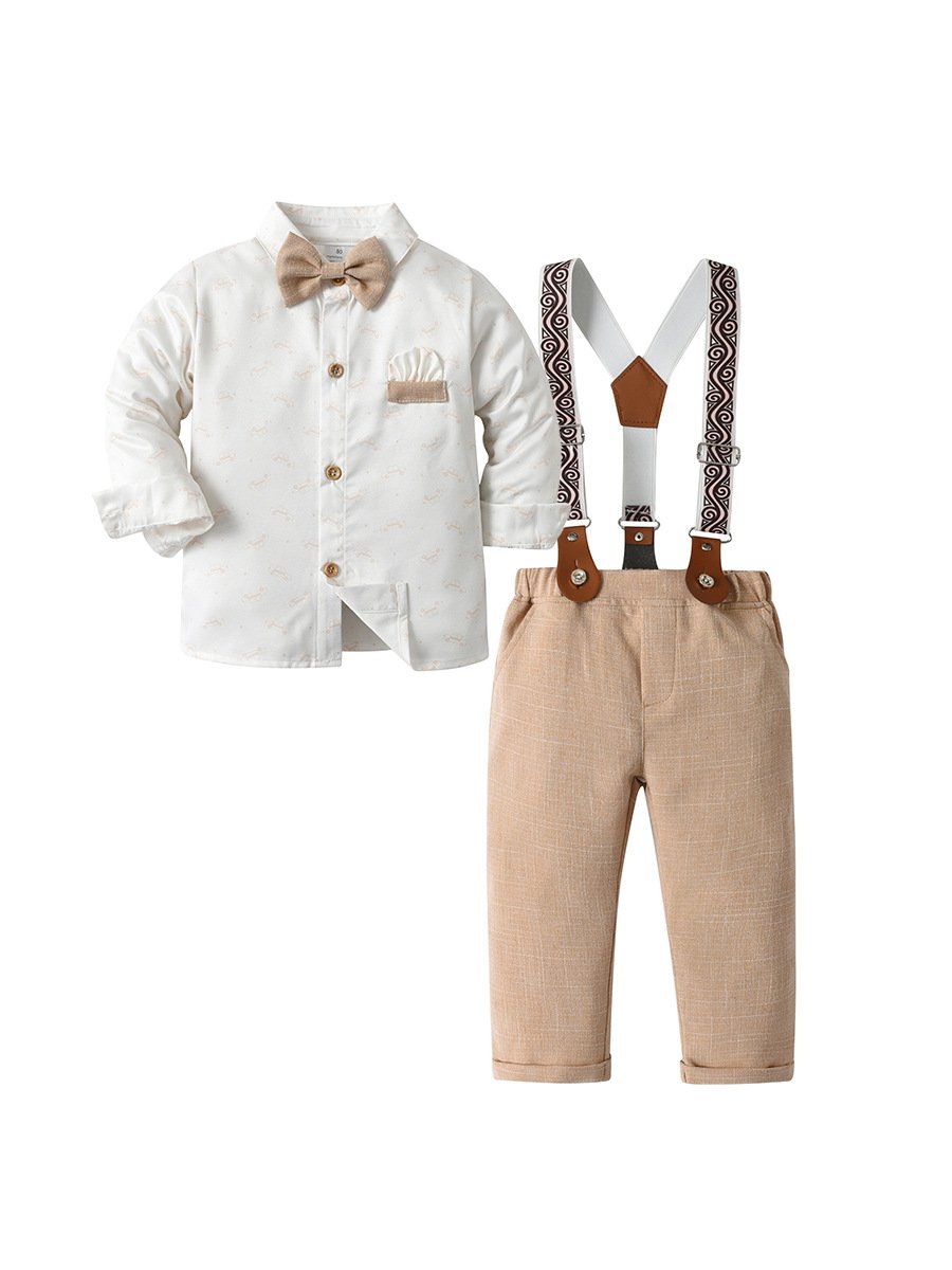 Latest Toddler Boy Formal Suit Kids Clothing Boy Wedding Birthday Party Dress Child Clothes Sets 2pcs Boys Clothing Sets