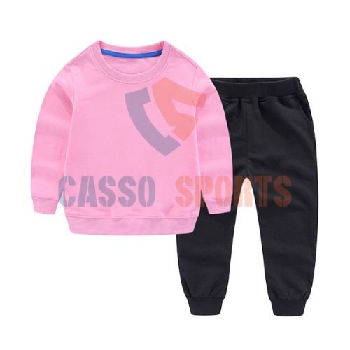 Outdoor Wholesale Kids Jogging Suits Custom Jogger Kids Tracksuits Sweat suit Sets youth 100% kids cotton track suit