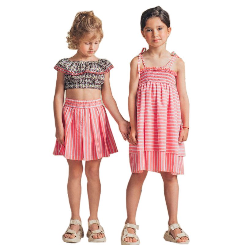 OEM Newest inspiration boys and girls clothes set fashion kids sibling matching outfits children clothing 2025