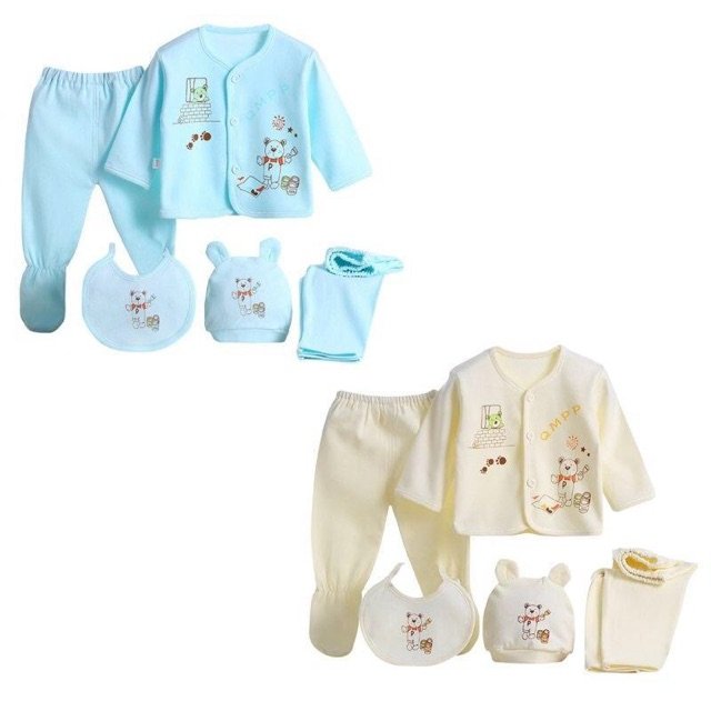 Direct Factory 100% Cotton High Quality Export Oriented Custom Design Printed Baby Clothing Set From Bangladesh