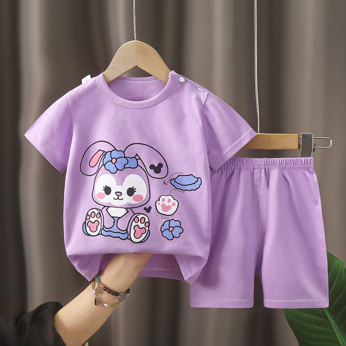 Summer Toddler Baby Boy Clothing Casual kids wear Cartoon Tshirts Sets cotton Children Girl Cozy Clothes set