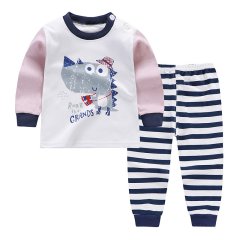 Cheap Price Casual Spring & Autumn Children's 100% Cotton Long Sleeve Suit Toddler Baby Clothes Sets Boys Pajamas for Kids
