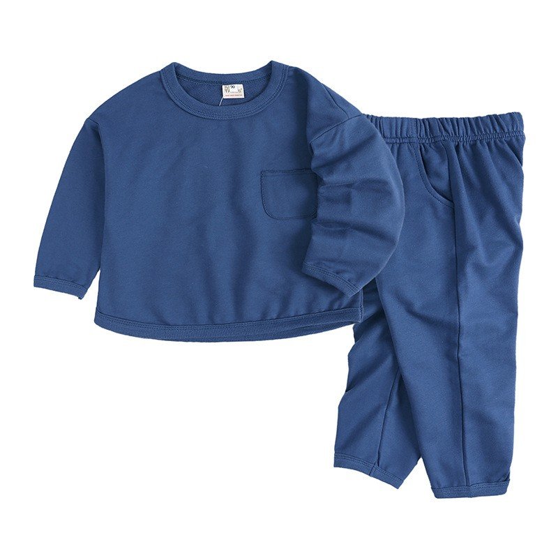 children clothes sportswear set autumn winter 2021 Ins clothes fashion sport suit and pant jogger set tracksuits for boys kids