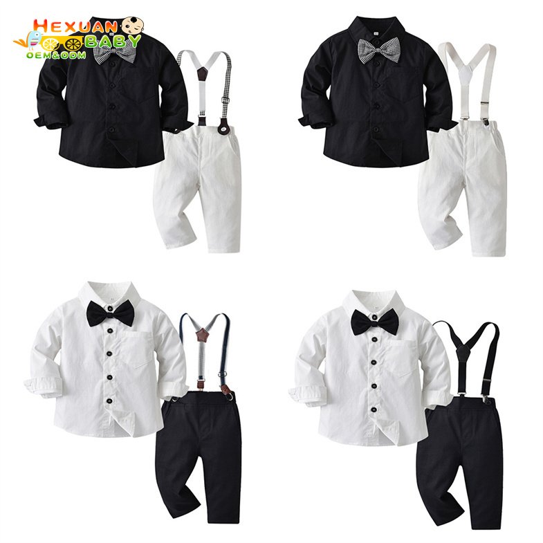 Boys Clothing Sets 2024 Autumn Toddler Kids Boys Clothes Suit for party