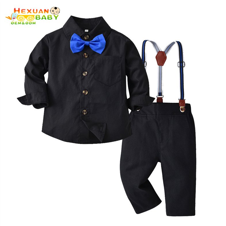 Boys Clothing Sets 2024 Autumn Toddler Kids Boys Clothes Suit for party