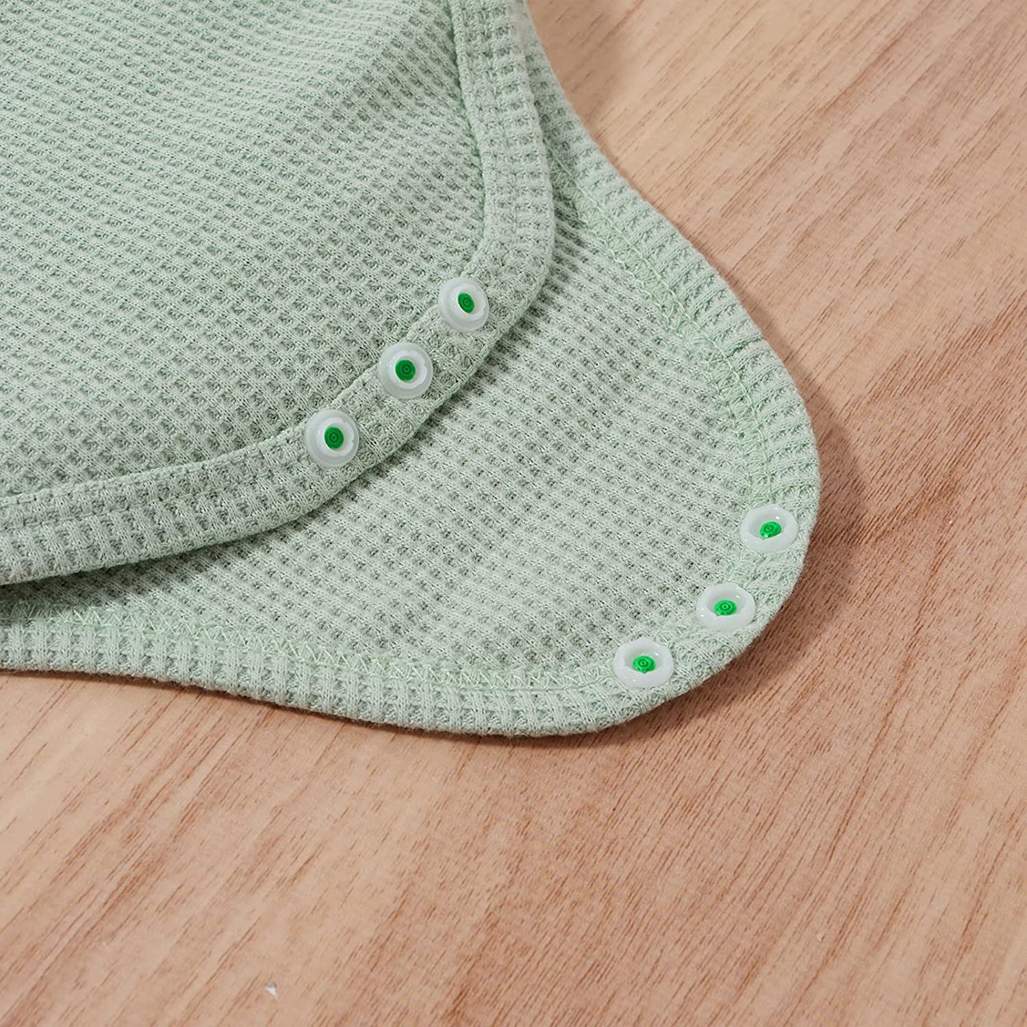 Newborn Baby Boy Girl Clothes Ribbed Knitted Cotton Long Sleeve Romper Long Pants Solid Color Fall Winter Outfits
