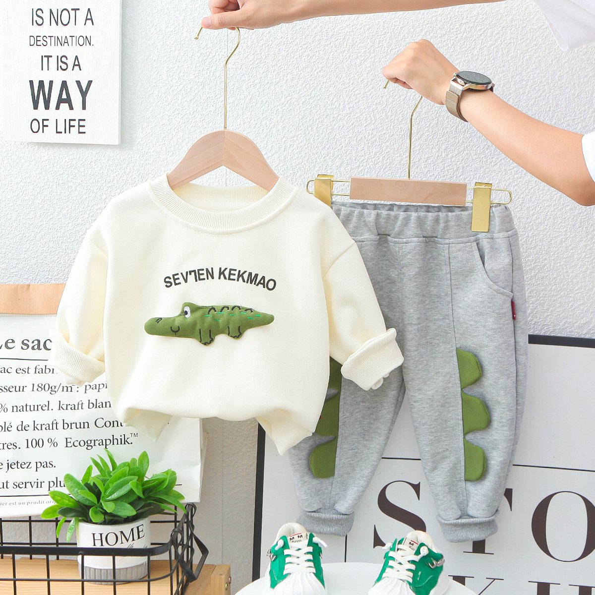 Children clothing set boys and girls Casual Pants Suit Comfortable Clothing Set Kids set for autumn and Spring babies clothes