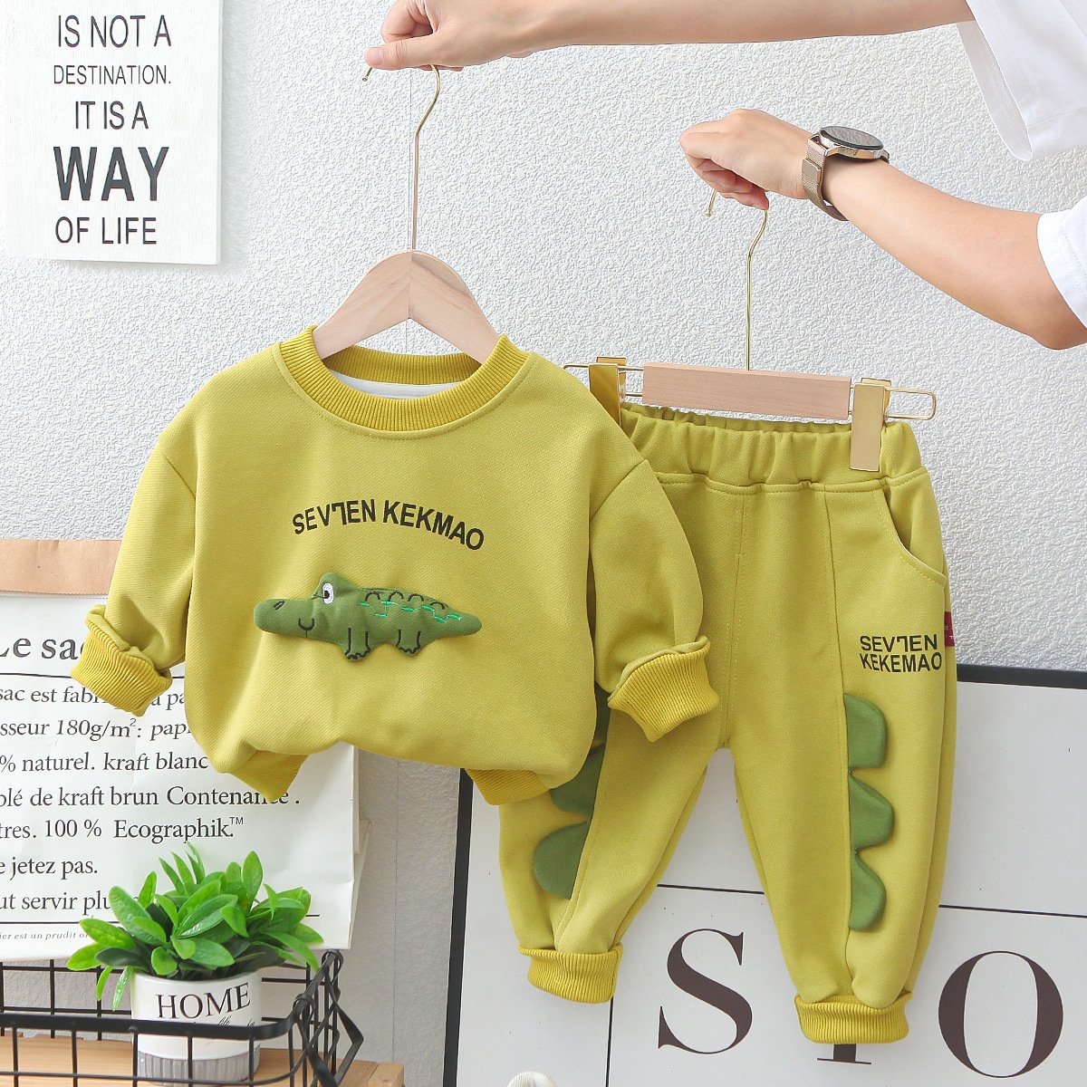 Children clothing set boys and girls Casual Pants Suit Comfortable Clothing Set Kids set for autumn and Spring babies clothes