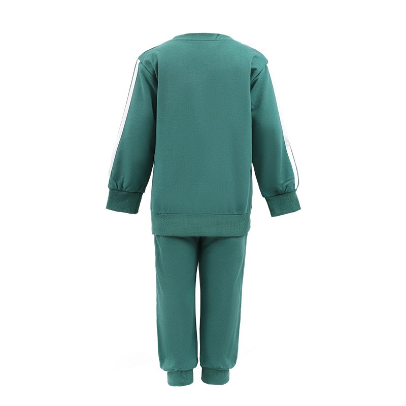 Wholesale Children Clothing Set Autumn Cotton Sweatshirt and Jogger Boys Clothing Set