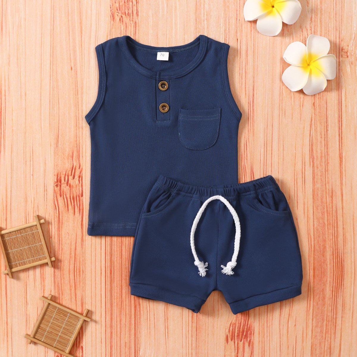 New Arrivals little boys clothing sets, Solid color boys summer clothing, toddler boys clothing sets