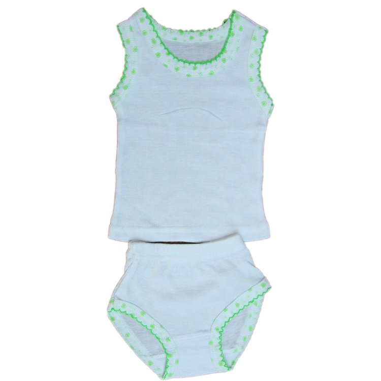 Briantex Baby Summer Clothes Set 2pcs/Set Puff Print Short Sleeve Newborn Infant Baby Clothing Set