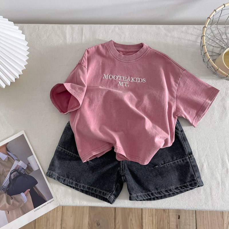 Custom Summer Baby Clothes Short Sleeves Turn-Down Collar Cotton Top Shorts Toddler Boys Clothing Sets