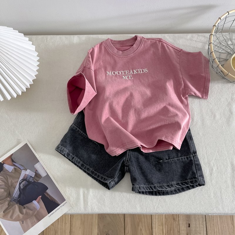 Custom Summer Baby Clothes Short Sleeves Turn-Down Collar Cotton Top Shorts Toddler Boys Clothing Sets