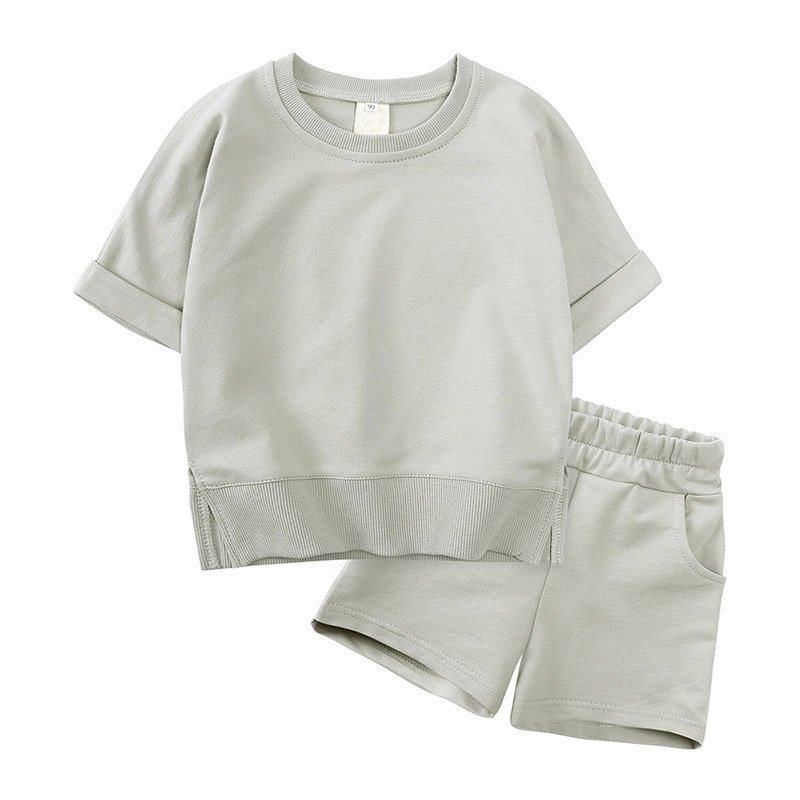kids sets two piece summer baby clothes 2024 custom kids clothing manufacturers boys clothing sets 5-6 years
