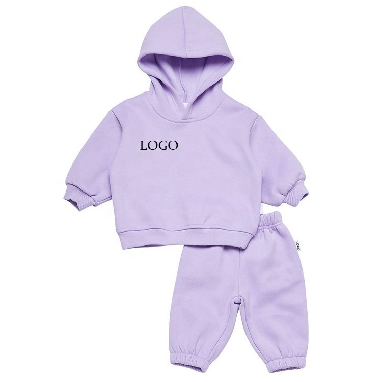 Wholesale Children Clothing For Boys and Girls Custom Kids Hoodie and Sweatpants Tracksuit Sets