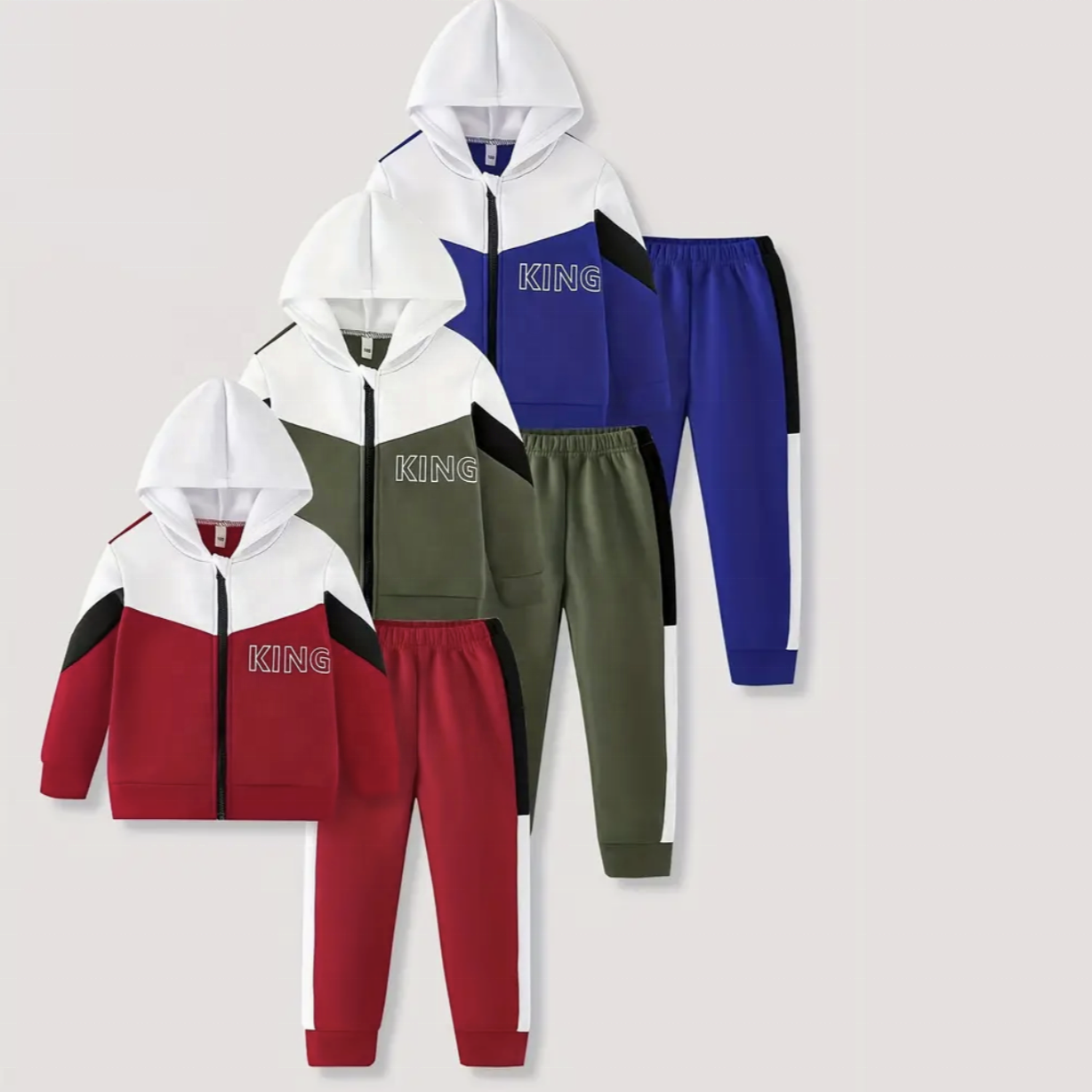 Winter Summer European Style Cotton Kids Print Baby Boy Clothes Sets Children's Clothing Sets Children's wear clothes for kids