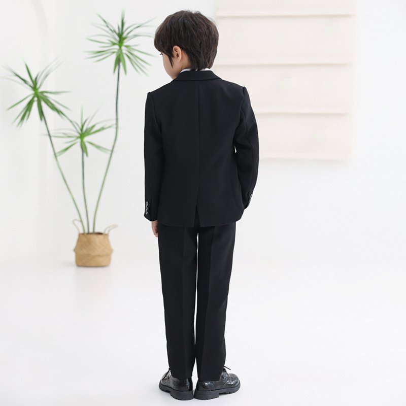High Quality Kids Party Performance Wear Clothes Suit Children Gentlemen Sets Flower Boys Formal Suits For Wedding