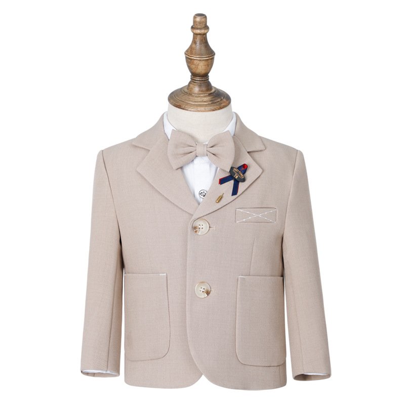 High Quality Kids Party Performance Wear Clothes Suit Children Gentlemen Sets Flower Boys Formal Suits For Wedding