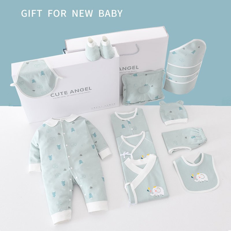 Baby Clothing Set 100% Cotton Newborn Baby Clothes Gift Set 19/21/23PCS Infant Romper Suit Good Quality Fabric