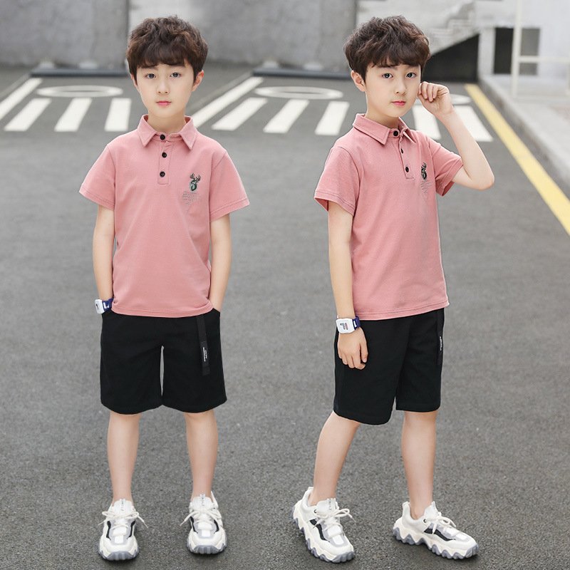 Boy Clothing Set,Wholesale Children Outfit Clothes 100% Cotton Summer Kids Boys Clothing
