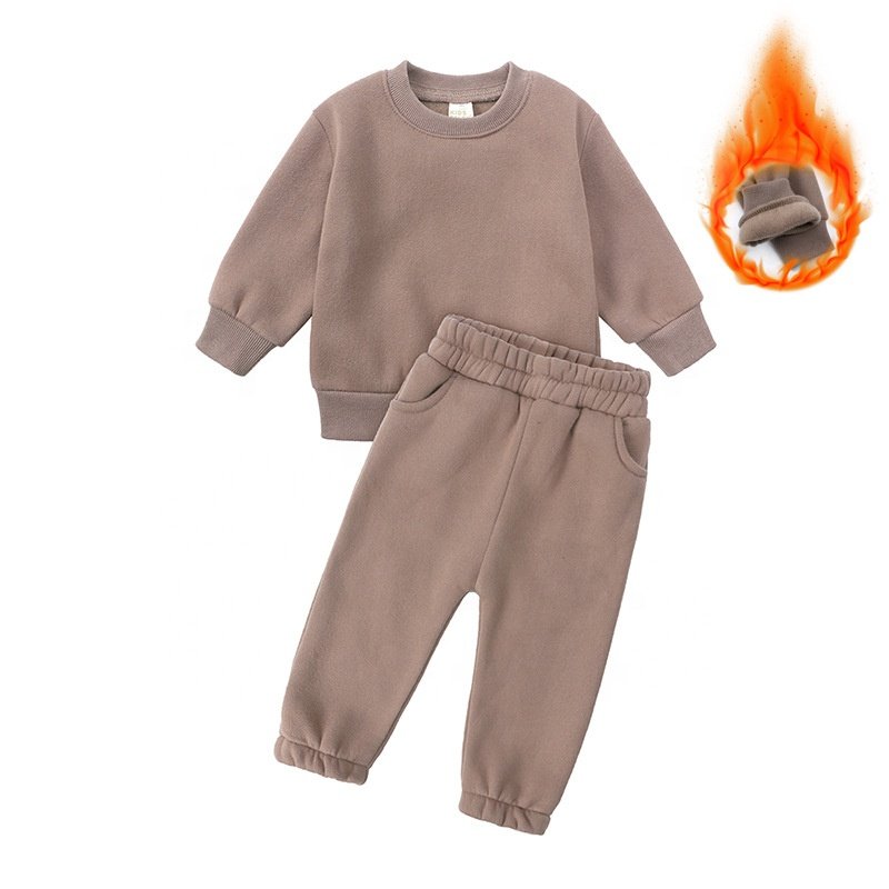 OEM Custom Kids Hoodies Sweatshirts Children Clothing Sweat Suit Jogging Sportswear Kids Sweatsuits Kids Boy Clothing Sets