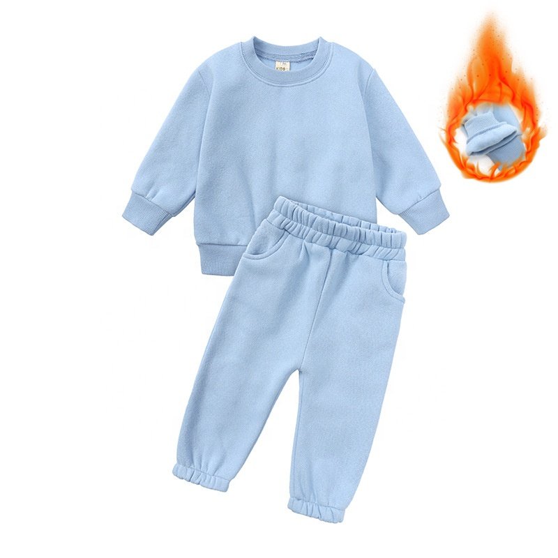 OEM Custom Kids Hoodies Sweatshirts Children Clothing Sweat Suit Jogging Sportswear Kids Sweatsuits Kids Boy Clothing Sets