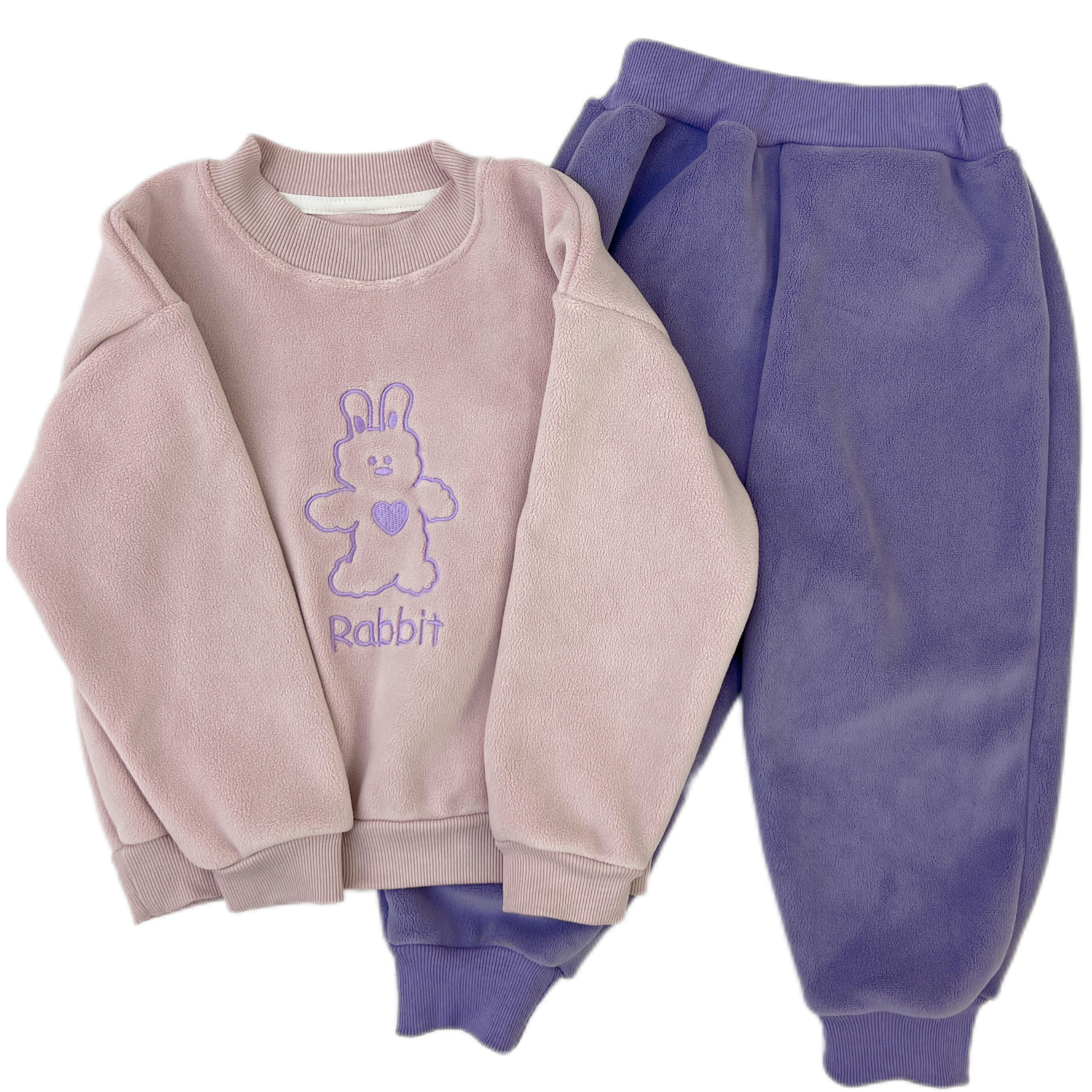 Children's clothing Autumn&winter suits Fashion cute sweet boys and girls two-piece set Warm and Stylish Winter Outfit for Kids