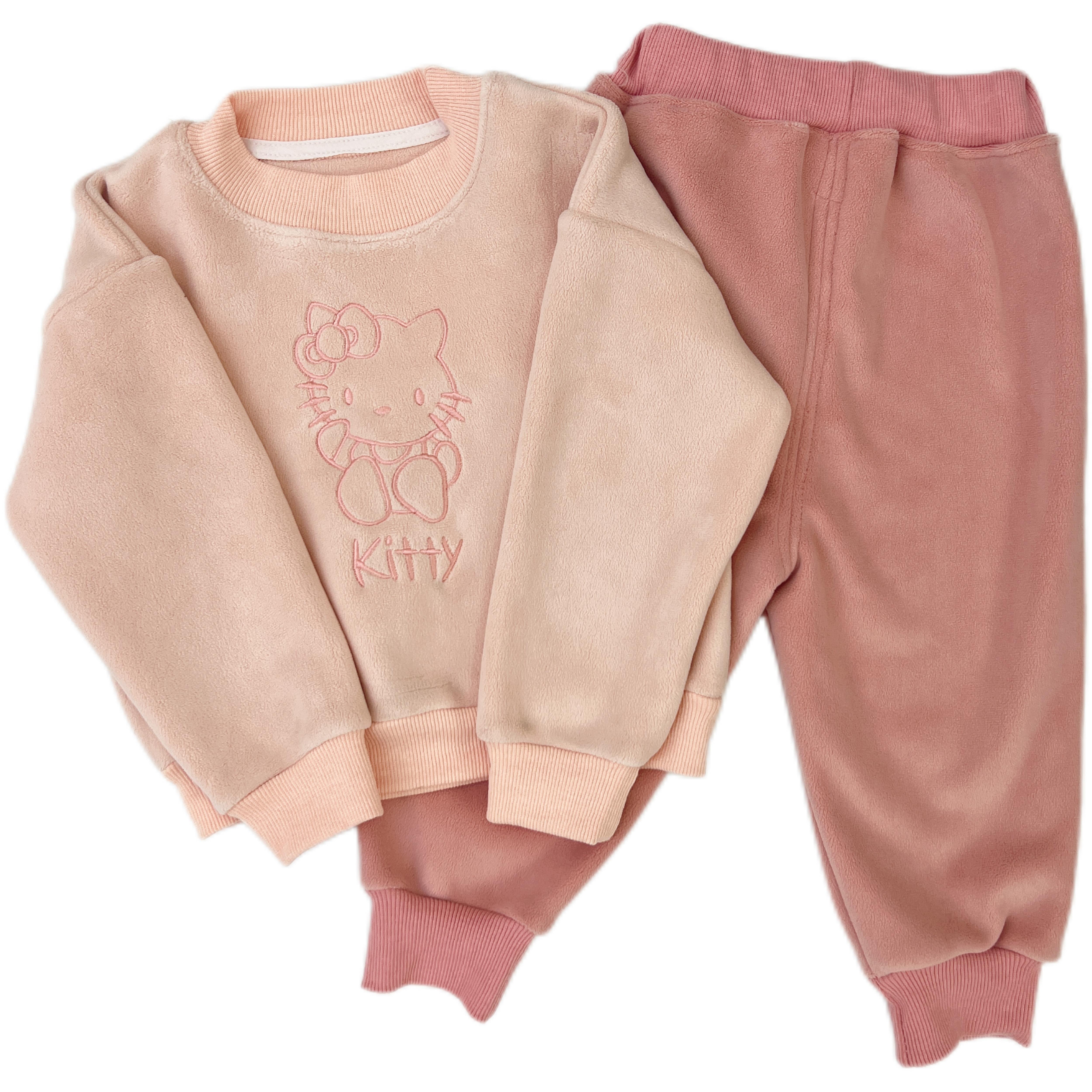 Children's clothing Autumn&winter suits Fashion cute sweet boys and girls two-piece set Warm and Stylish Winter Outfit for Kids