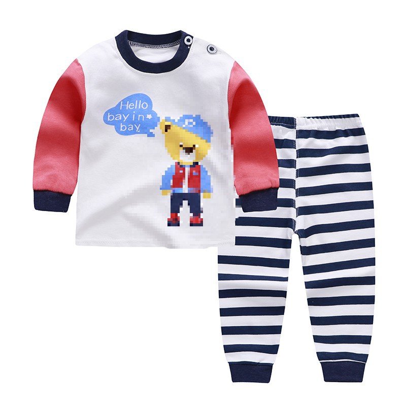 Summer Wholesale Children Kids Clothes Short Sleeve Baby T Shirt Boys Clothing Set Spring Cotton Quantity Custom Time Lead Suit