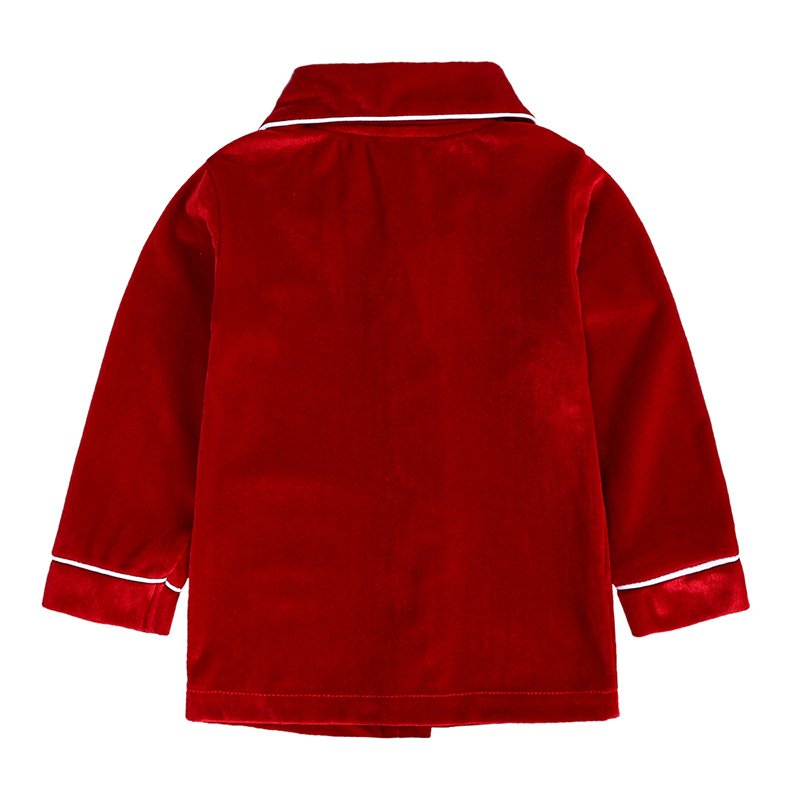Kids Tales 1 2 5 6 8 Years Old Velvet Fabric Baby Winter Clothing Boys Toddler Sleep Wear for Kids Christmas Pyjamas Girl Christmas Pajamas