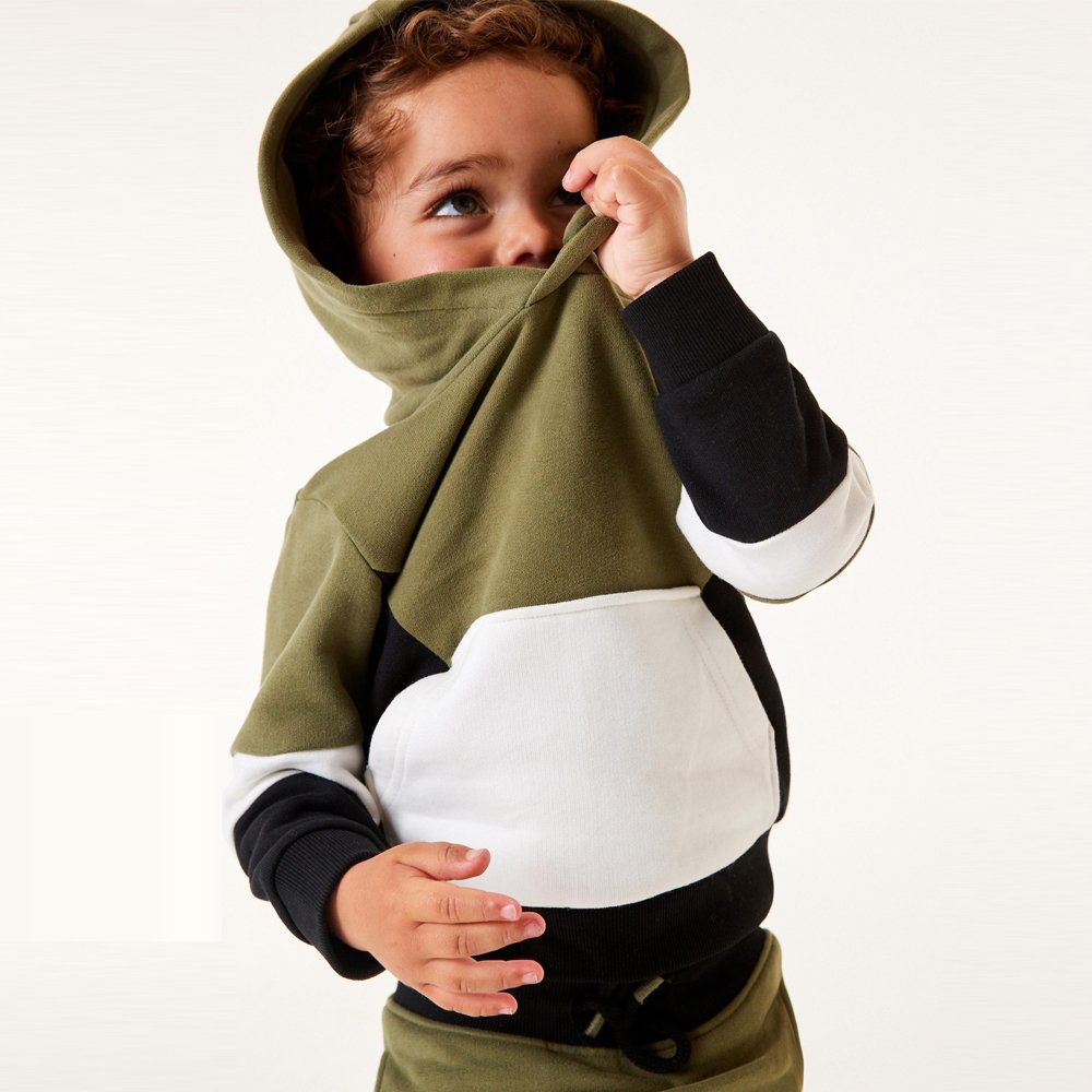 High Quality Cotton Kids Tracksuits Breathable Material Pullover for Children OEM Service Price with Gift Box Content Clothing
