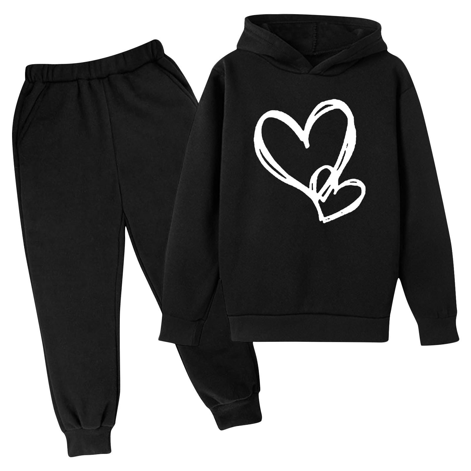 Wholesale kids joggers suits boys custom joggers set solid plain kid boys clothing set for autumn