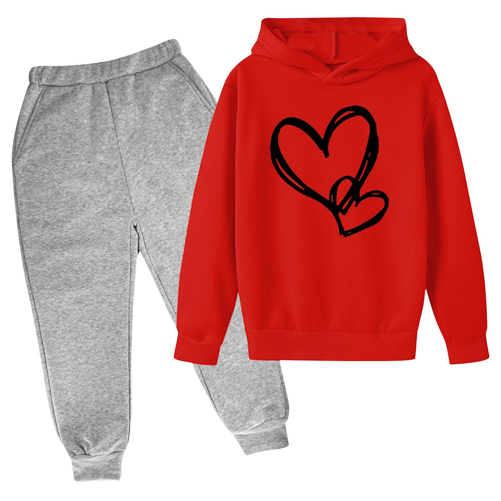 Wholesale kids joggers suits boys custom joggers set solid plain kid boys clothing set for autumn