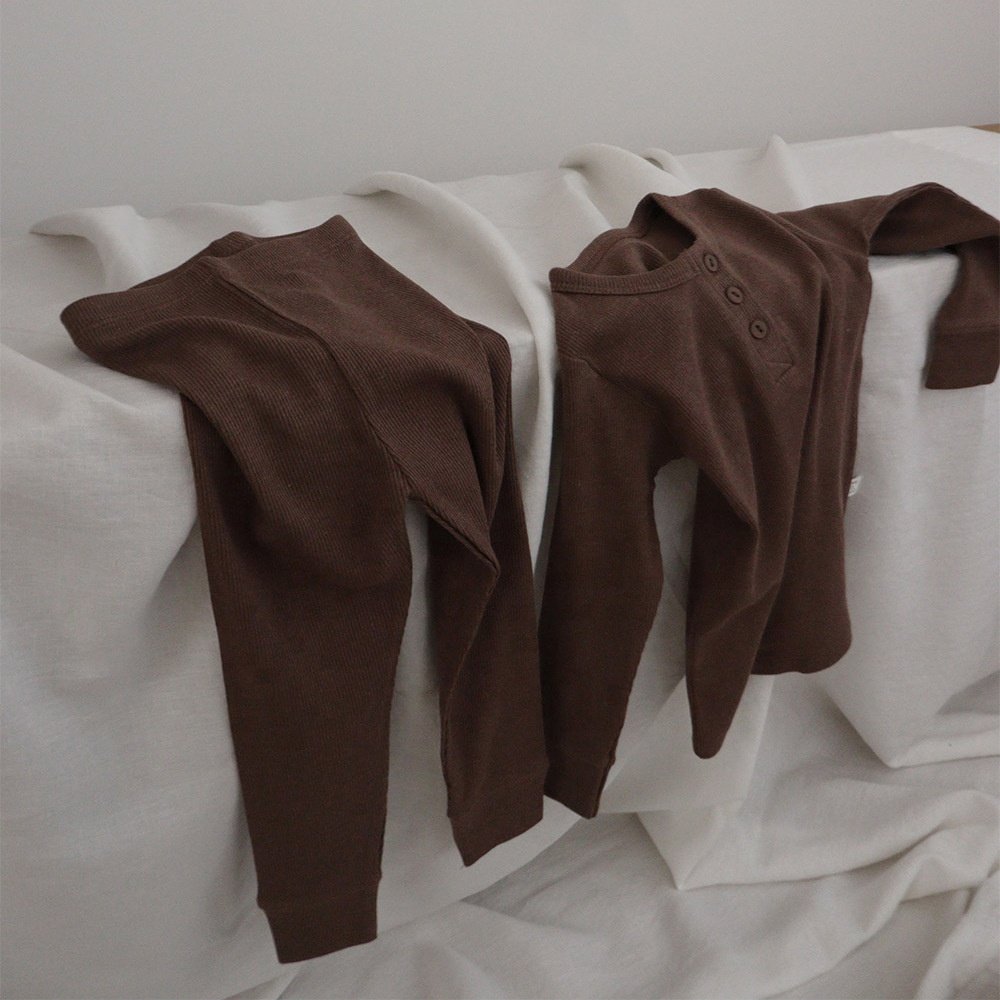 Autumn Children'S Bottom Pajama Suit Boys And Girls' Long Sleeved Cotton Clothes Baby Clothing Sets