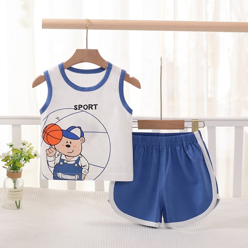 Two-Piece Boys Clothing Sets for Newborn Baby Clothing for Boys and Girls