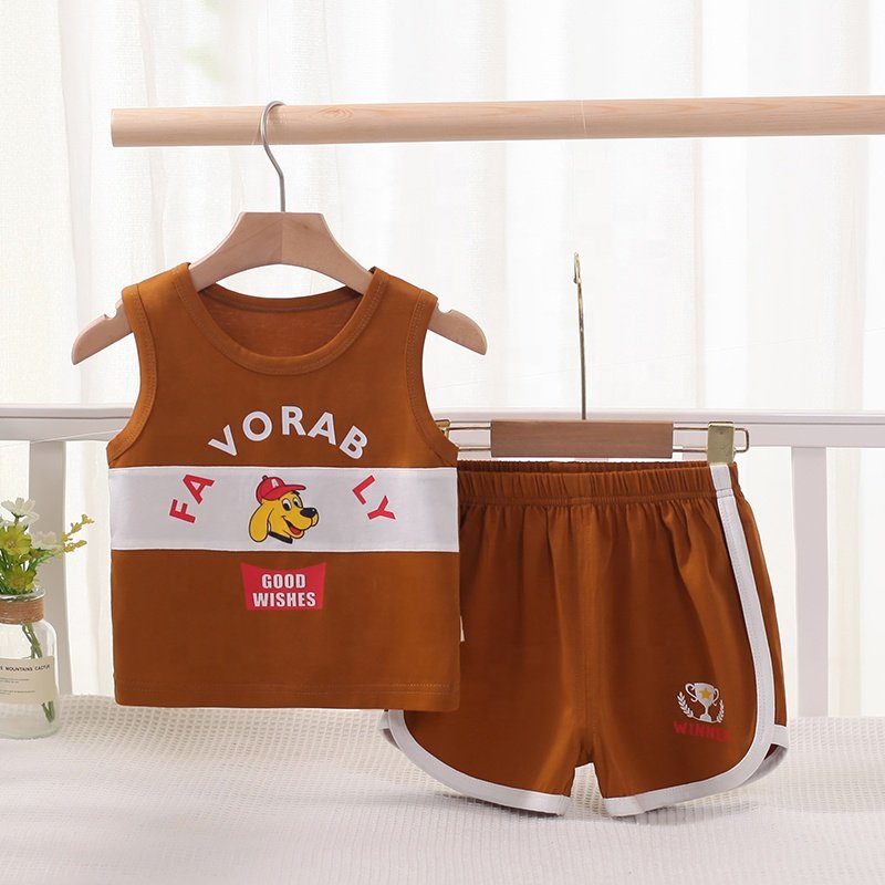 Two-Piece Boys Clothing Sets for Newborn Baby Clothing for Boys and Girls