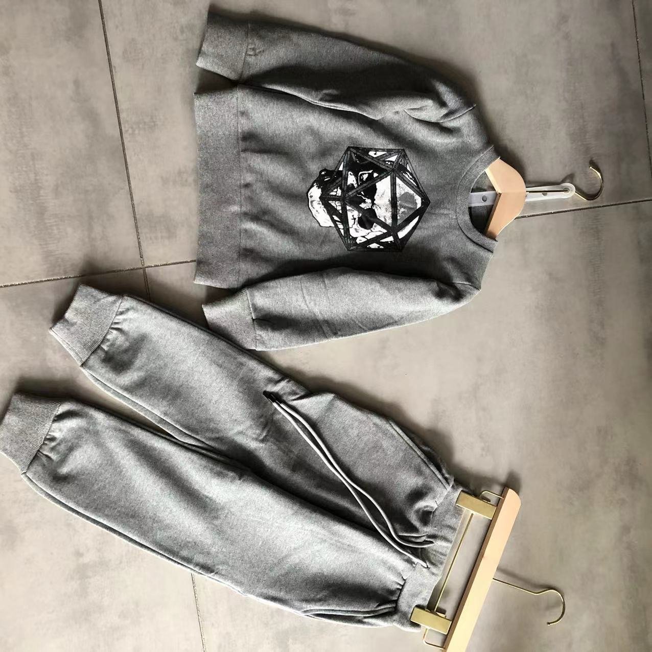 New Arrive Boys clothing sets/Boy clothing Spring Autumn Children Clothes Set Kids Coat+Casual Pants 2in sets