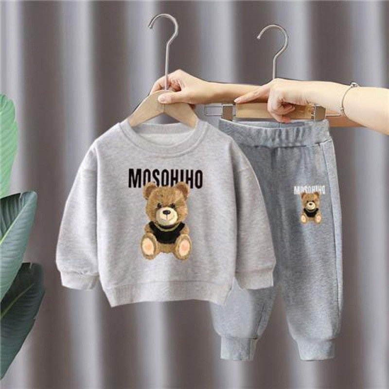 Boy Clothing 2 Sets Autumn Winter Boys Clothes Long Sleeved Tops And Pants Toddler Sets