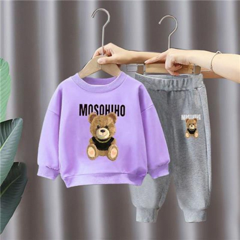 Boy Clothing 2 Sets Autumn Winter Boys Clothes Long Sleeved Tops And Pants Toddler Sets
