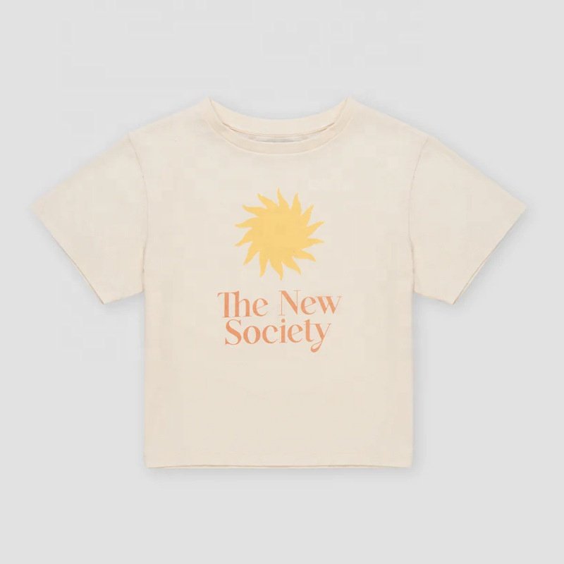 New style small and medium children short-sleeved T-shirt cotton cute print baby comfortable tops shorts sets