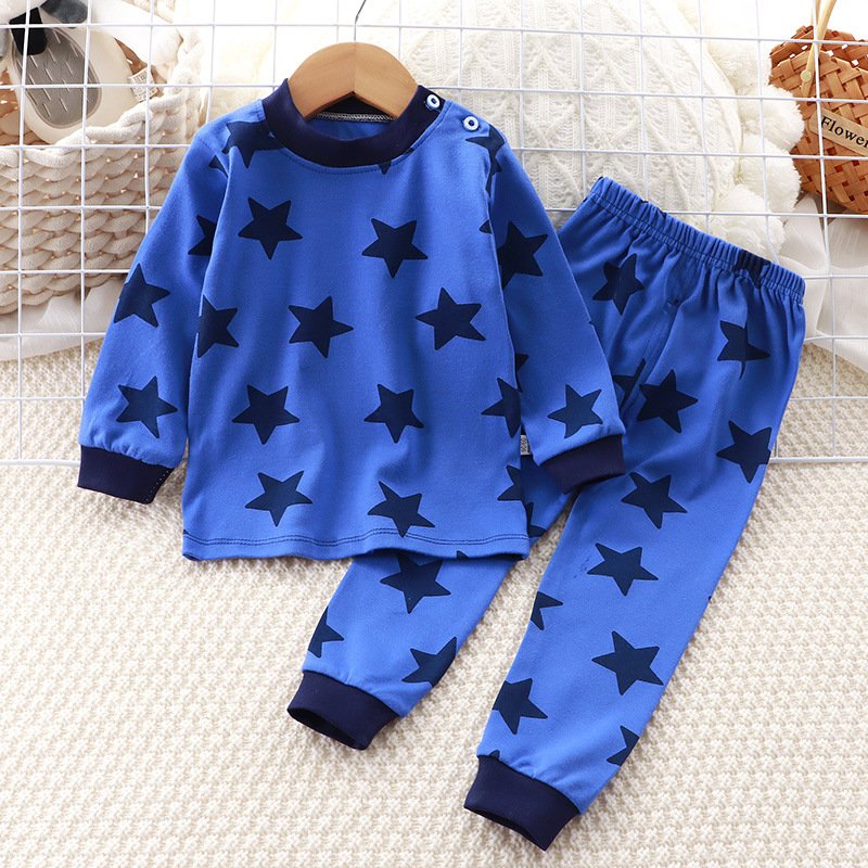 Wholesale of children's clothing, pure cotton, new baby cartoon home clothing