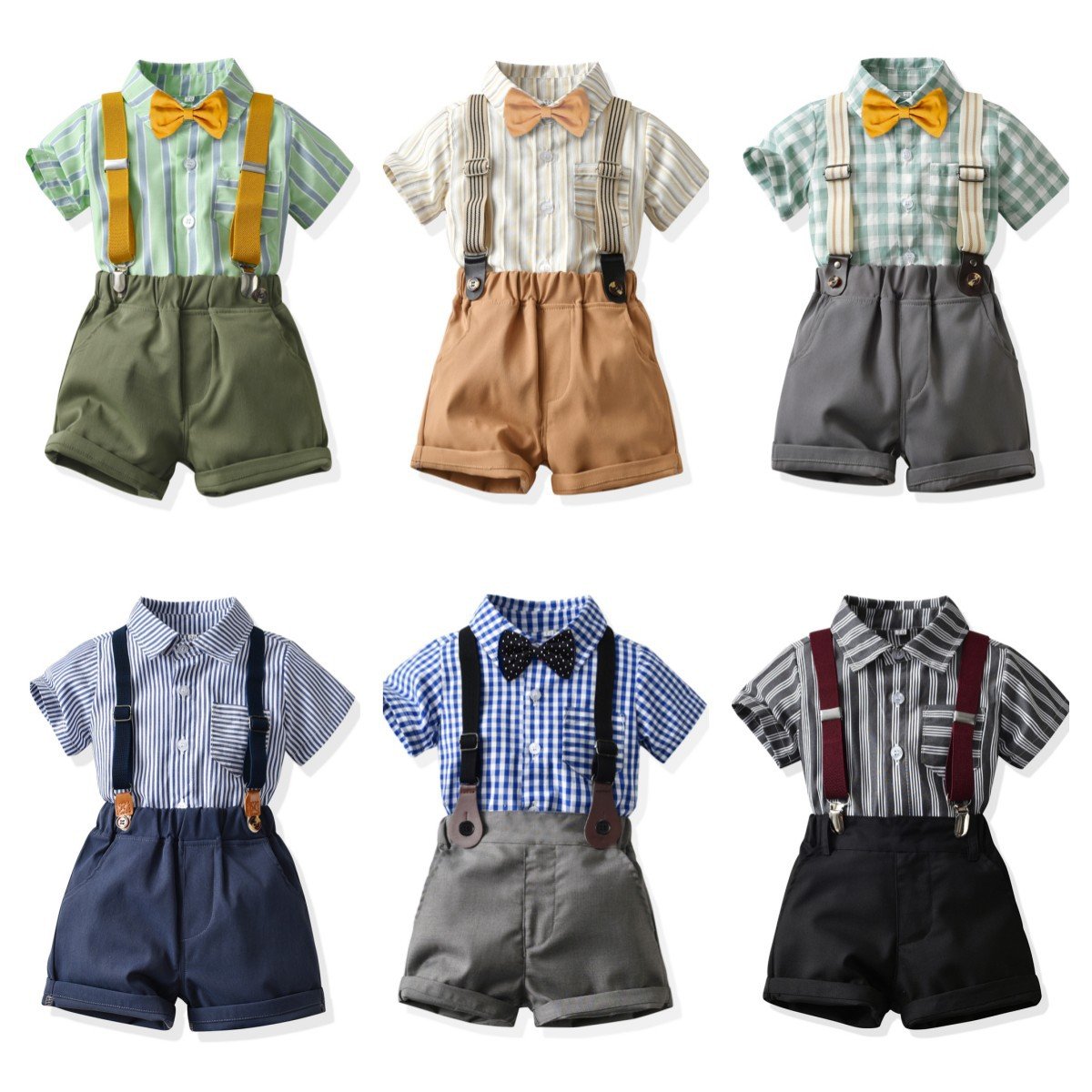 Fuyu boys clothing sets 2-8 years handsome baby clothes boys 0-3 month Wholesale Children clothing set