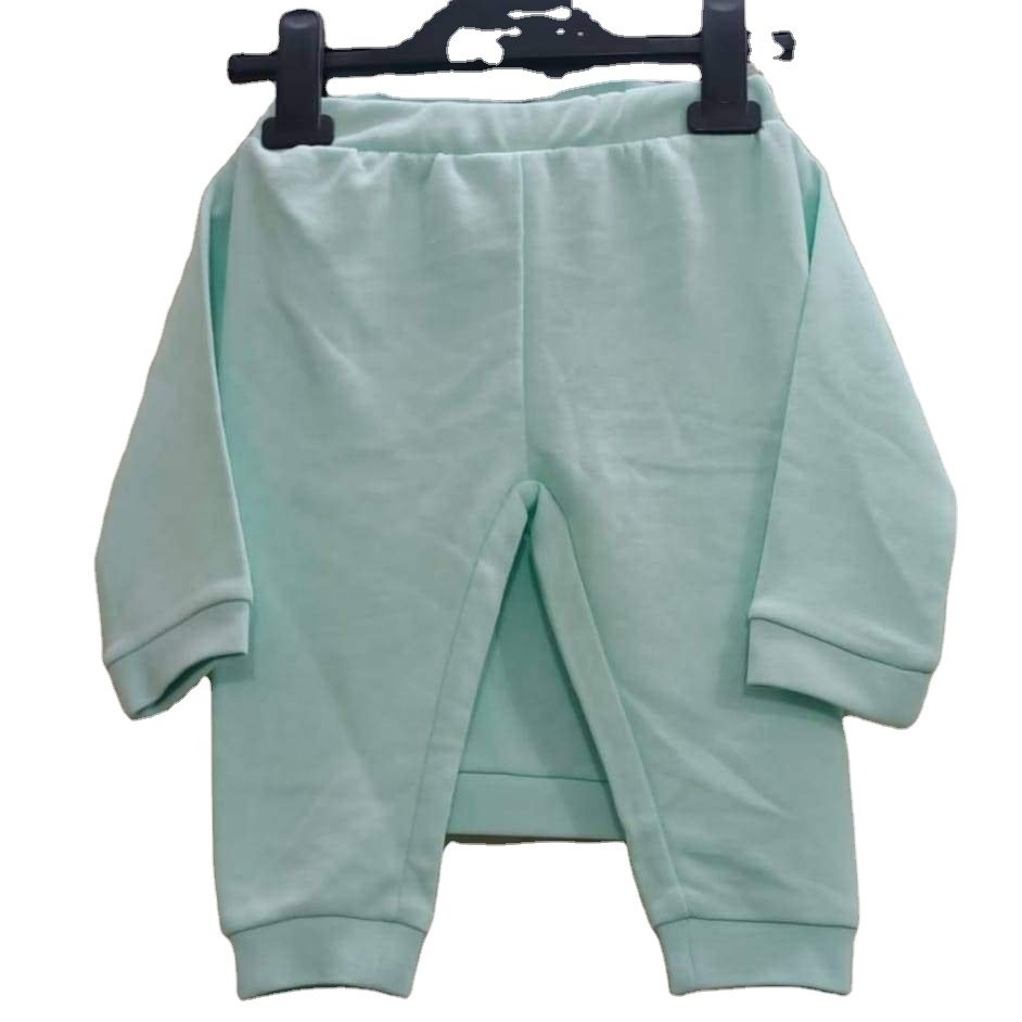 Summer Wholesale Children Kids Clothes long Sleeve Baby T Shirt Boys Clothing Set Spring Cotton Quantity Custom Time Lead Suit