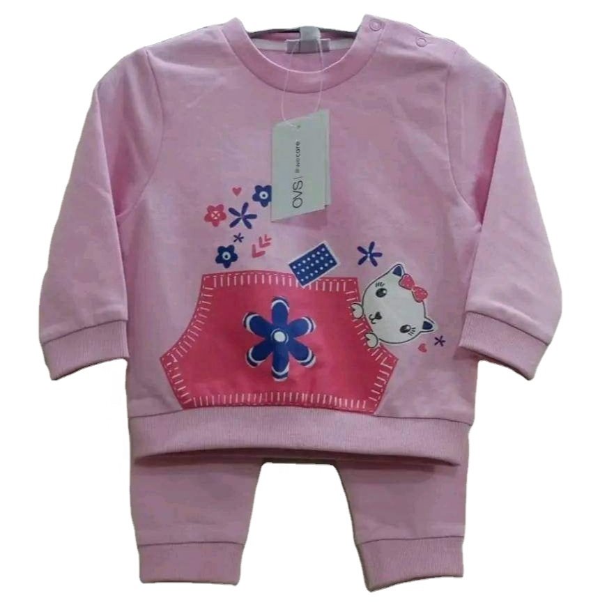 Summer Wholesale Children Kids Clothes long Sleeve Baby T Shirt Boys Clothing Set Spring Cotton Quantity Custom Time Lead Suit