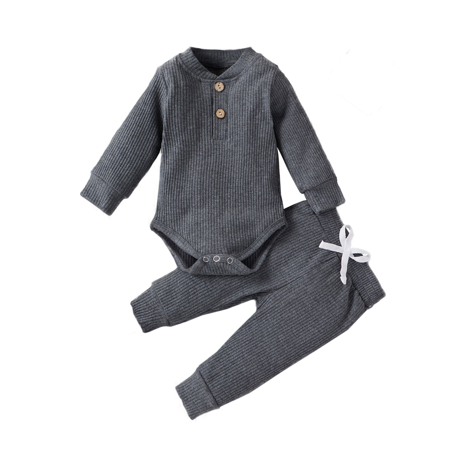 Children's clothing Long-sleeved jumpsuit trouser set baby girl and baby boy clothing