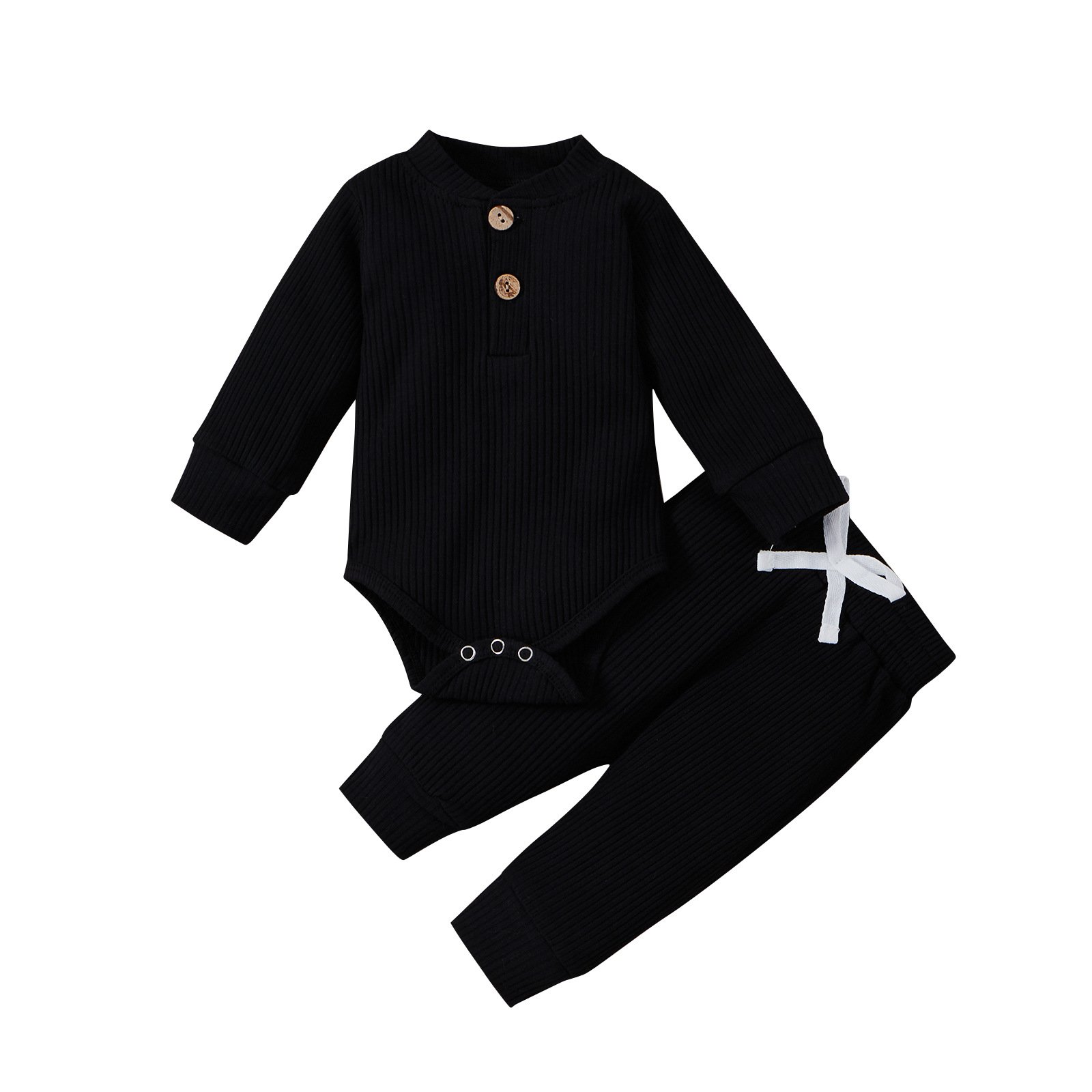 Children's clothing Long-sleeved jumpsuit trouser set baby girl and baby boy clothing