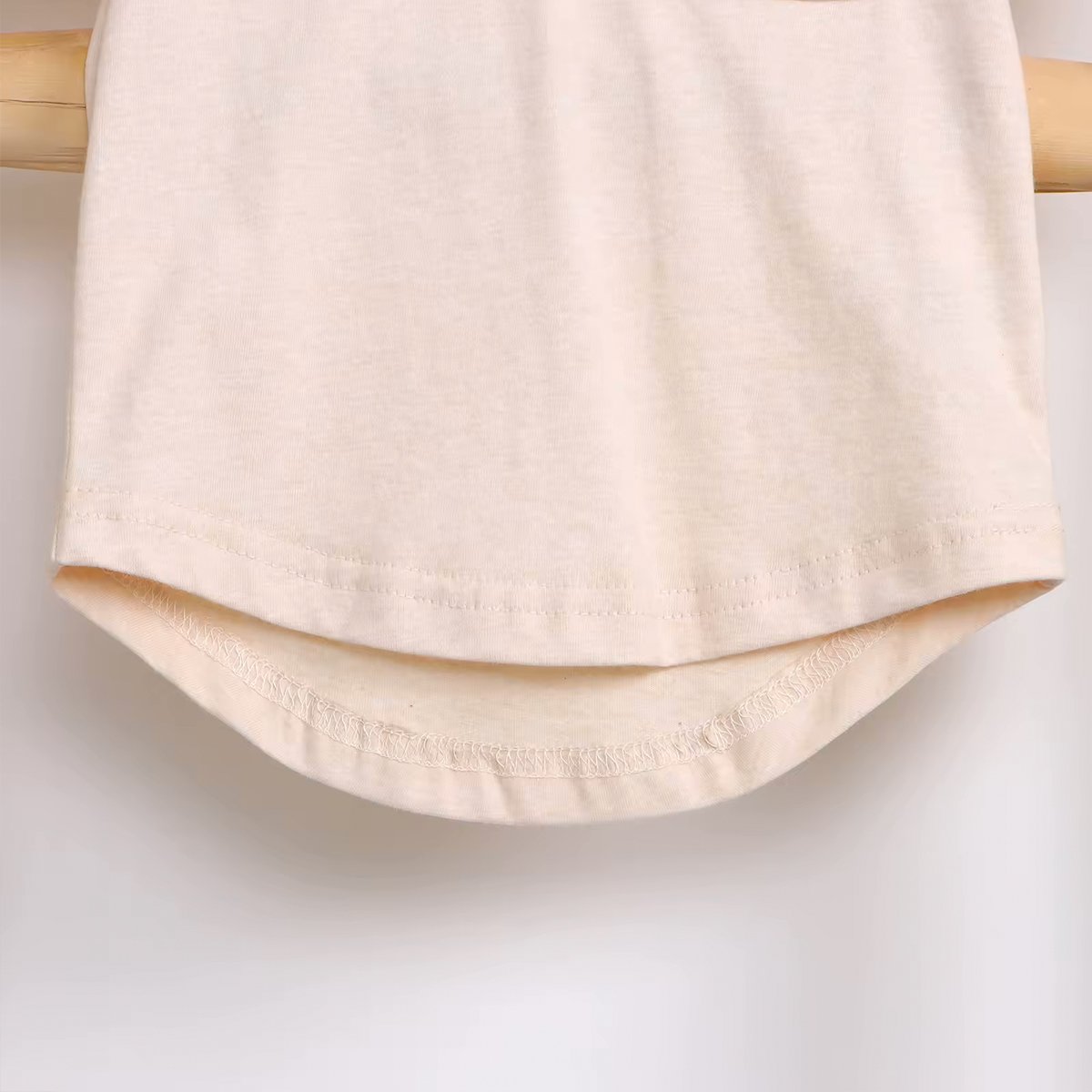 Petelulu Custom Summer 100% Organic Cotton Short Sleeve 2pcs Toddler Children Baby Clothing Sets Baby T-shirt Short Clothes Sets