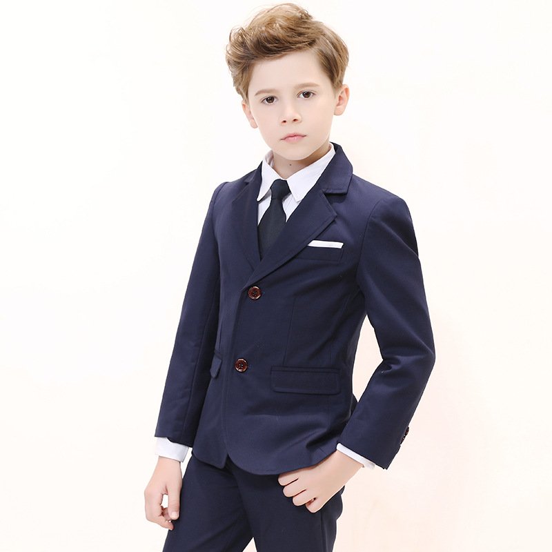 Formal Baby Boy Clothing Sets Tuxedo Children Wedding Suits Elegant Kids School Uniform Classic Teenager Boy Business Costumes