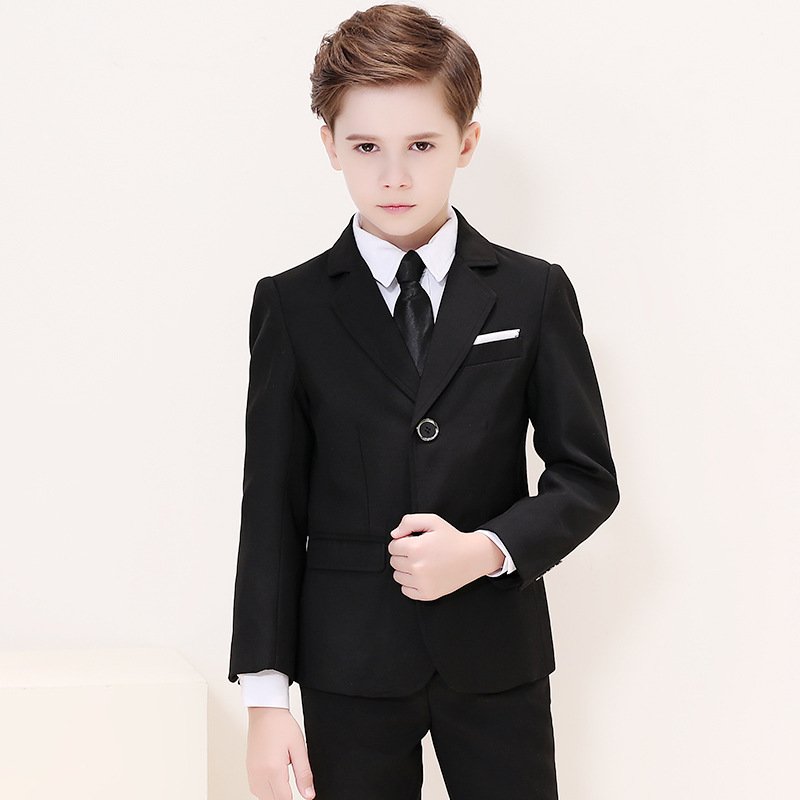 Formal Baby Boy Clothing Sets Tuxedo Children Wedding Suits Elegant Kids School Uniform Classic Teenager Boy Business Costumes