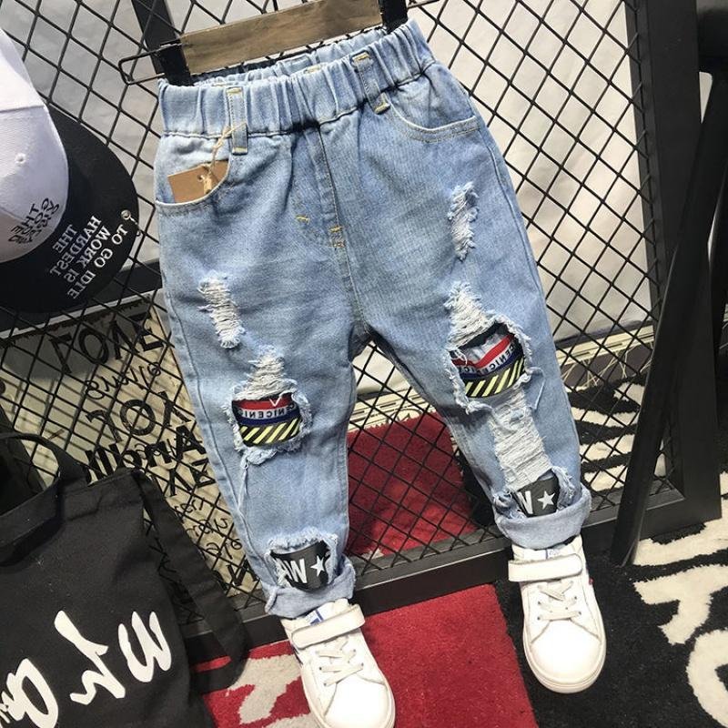 Classic Style Eco-friendly Casual Kids Clothes Boys Denim Jacket Black T-Shirt Denim Trousers 3 Piece Set For Kids